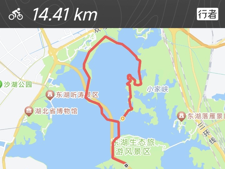 2024最后一次骑行-东湖绿道