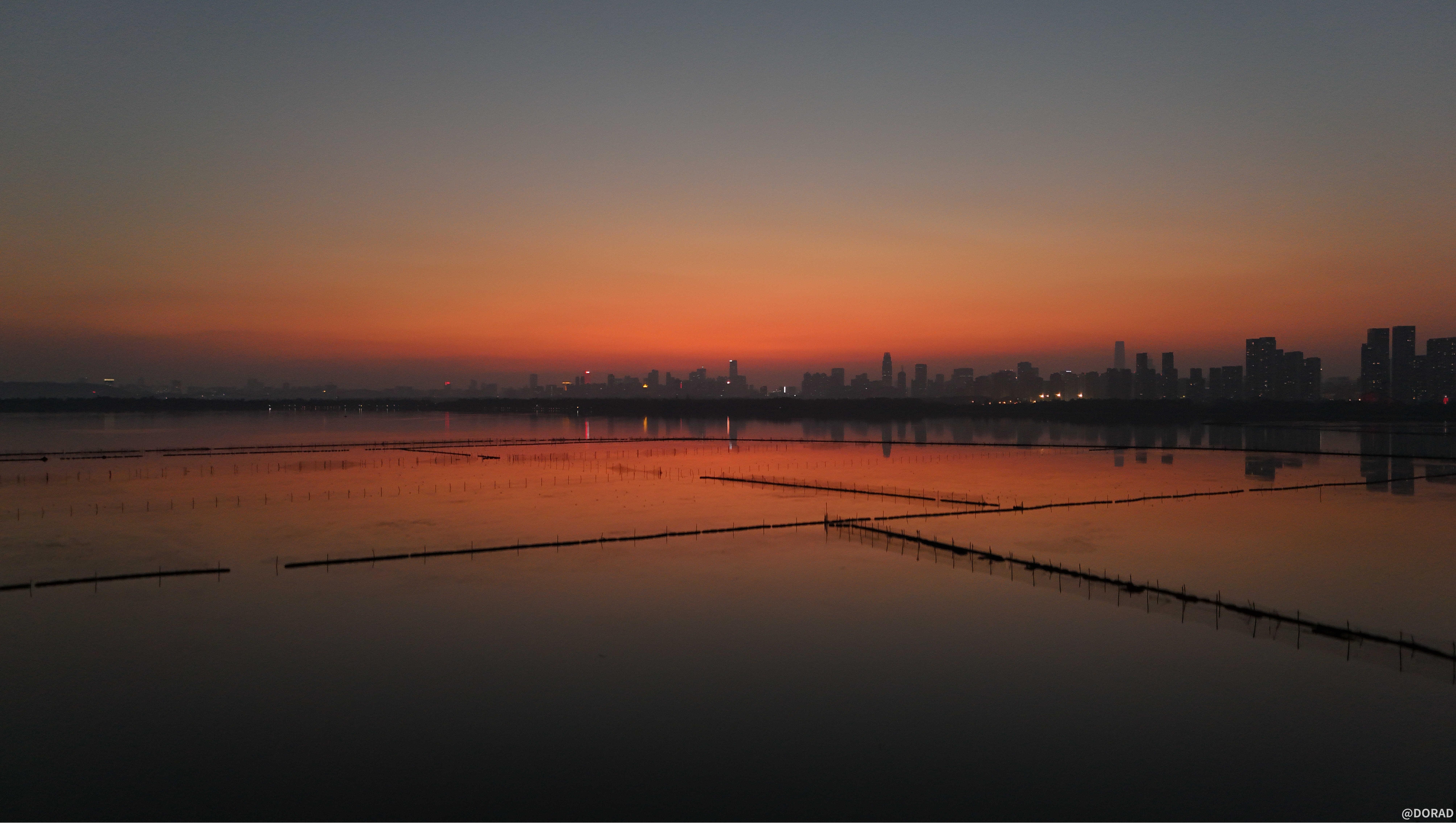 Sunset Glow - East Lake, Wuhan