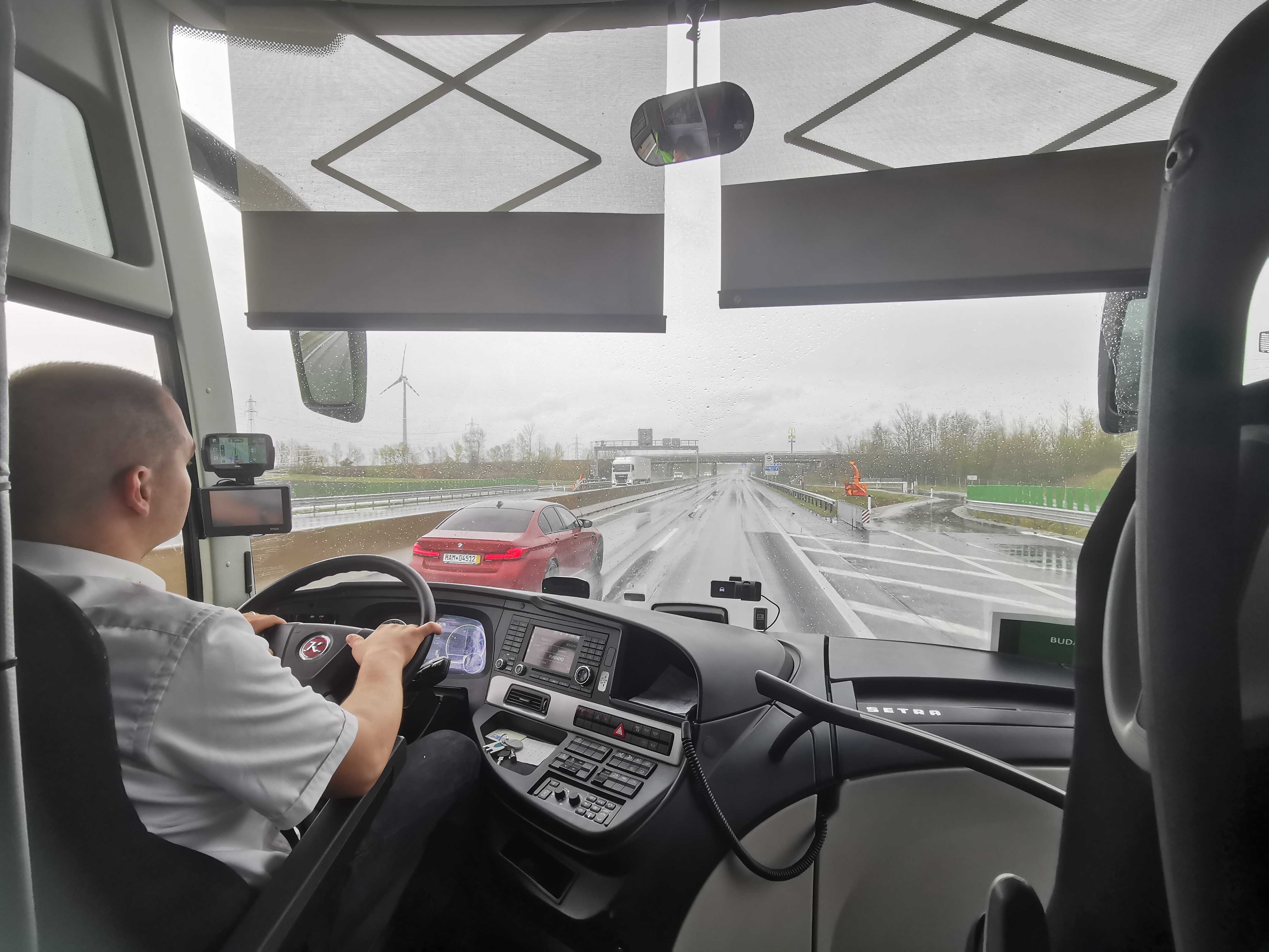 Flixbus 902 from Wien to Budapest. (欧卡视角)